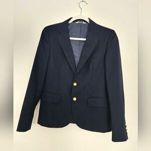 Vintage J.G. Hook Navy Blue USA made Blazer in prestine condition | Women's 10